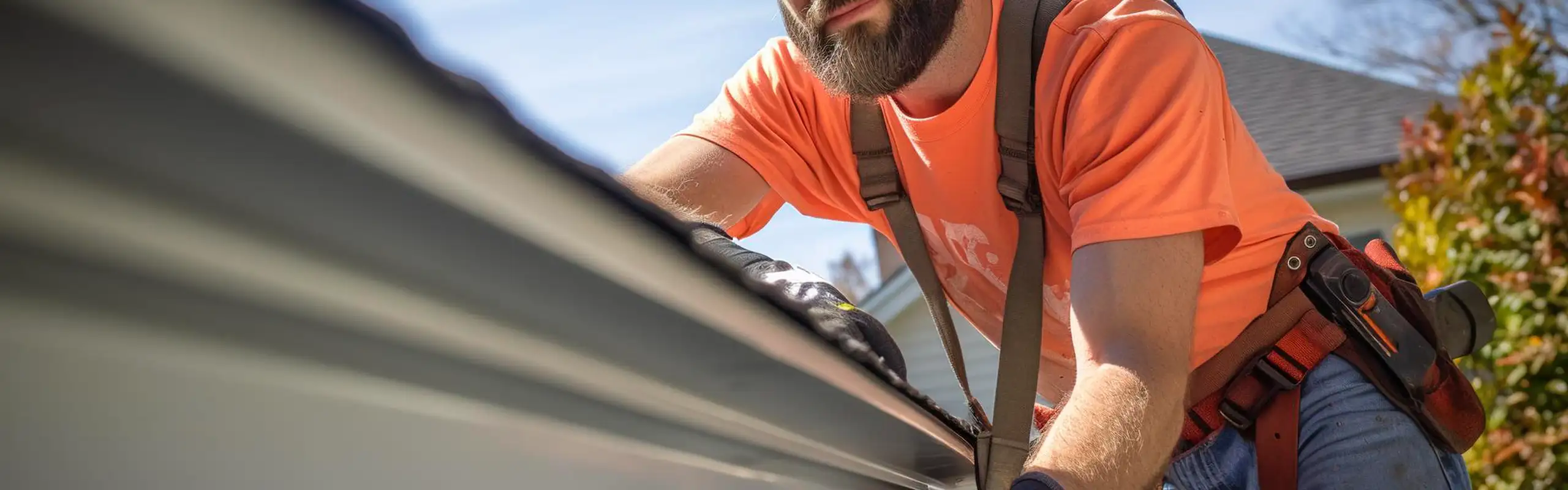 Couverture pose de gouttières Caudan