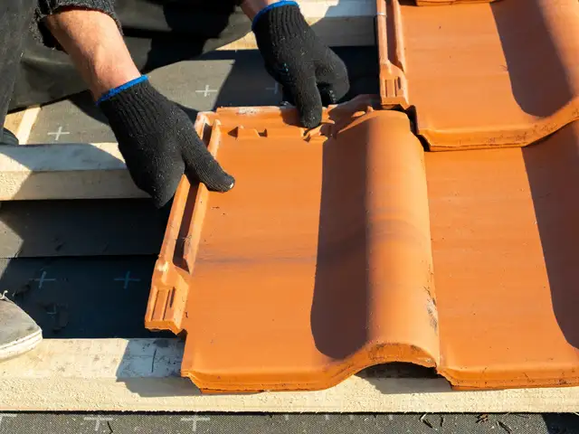 Pose de nouvelles tuiles